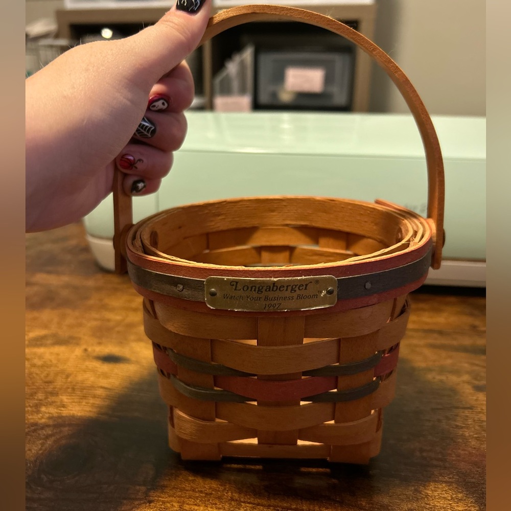 Longaberger Let Your Business Bloom Basket